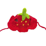 Hand-Made Cat Hat Elastic Woven Cap Pet Hat Puppy Kitten Headwear Knitted Hat Party Photo Shoot Props Decoration Cat Accessories